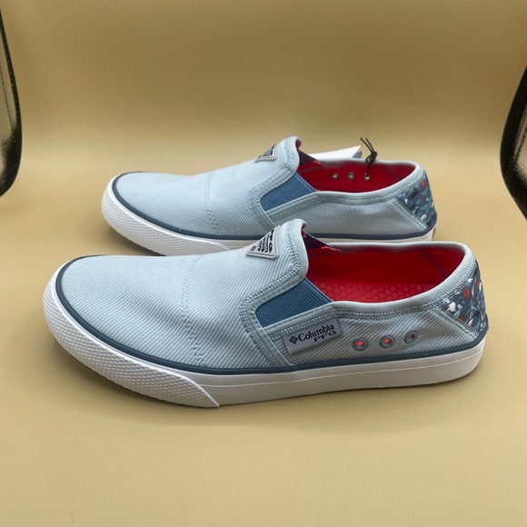 Sz 8.5 Women’s Columbia PFG Slack water  Slip On Sneakers  Boat Shoes - Picture 2 of 12